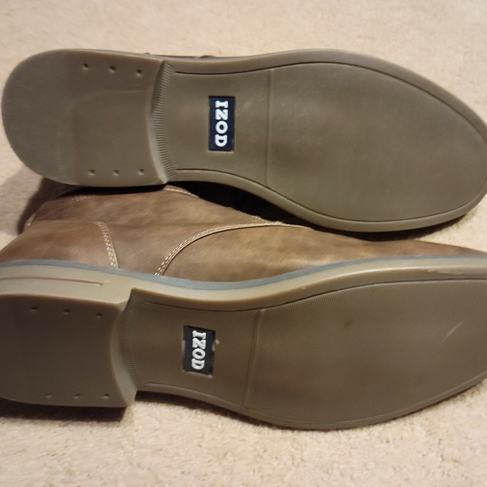 IZOD Dress Boots 13M Campo Brown Chukka Style - Picture 7 of 9